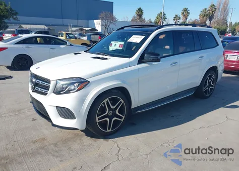 2018 Mercedes-Benz Gls 550 4Matic z USA, uszkodzony, nr VIN 4JGDF7DE2JA999310